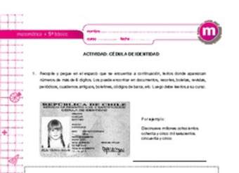 Cédula de identidad