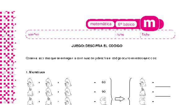 Juego: descifra el código