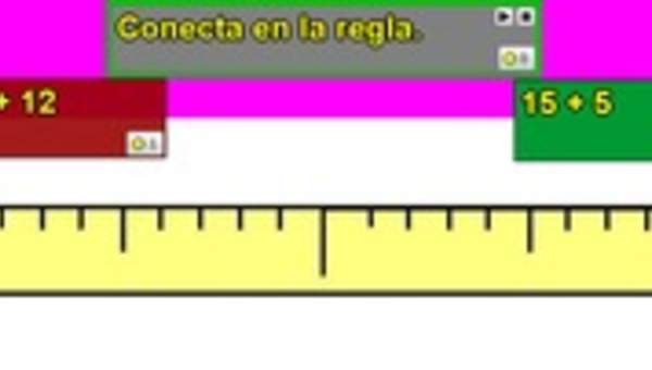 Adición de números hasta 40 en la recta numérica 3