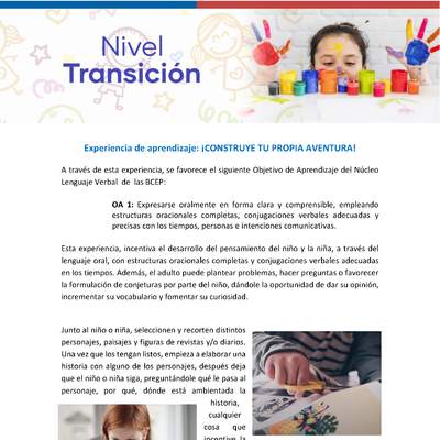 Experiencia Educativa: Construye tu propia aventura