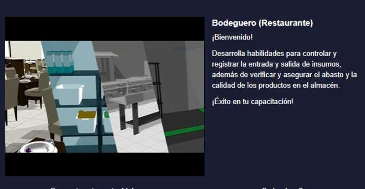 Curso: Bodeguero (restaurante)