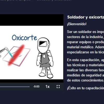 Curso: Soldador y oxicortador