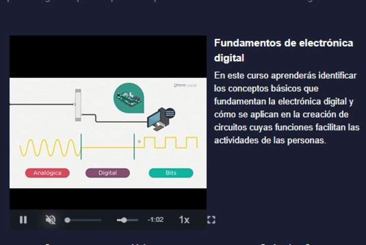 Curso: Fundamentos de electrónica digital