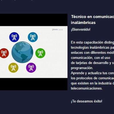Curso: Técnico en comunicaciones inalámbricas