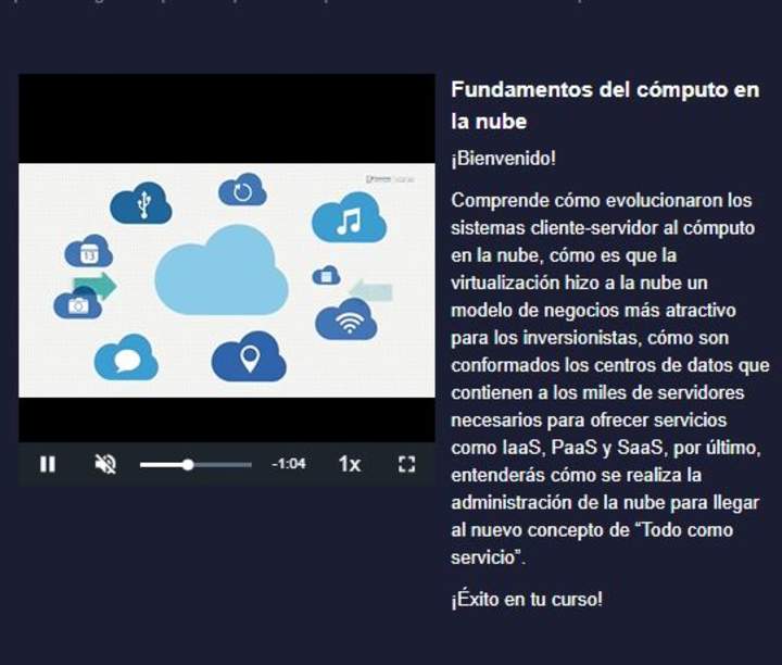 Curso: Fundamentos de cómputo Cloud