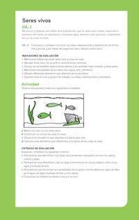 Ejemplo Evaluación Programas - OA01 - Los seres vivos - 2