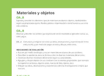 Ejemplo Evaluación Programas - OA08 - OA09 - Materiales y objetos 3