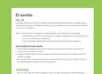 Ejemplo Evaluación Programas - OA10 - El sonido