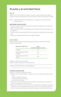 Ejemplo Evaluación Programas - OA04 - El pulso y la actividad física