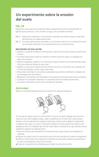 Ejemplo Evaluación Programas - OA18 - Un experimento sobre la erosión del suelo