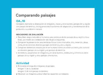 Evaluación Programa HI04 - OA10: Comparando paisajes