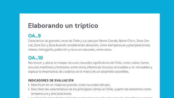 Ejemplo Evaluación Programas - OA01 - OA09 - Elaborando un tríptico