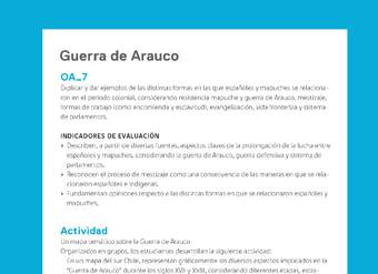 Ejemplo Evaluación Programas - OA07 - Guerra de Arauco