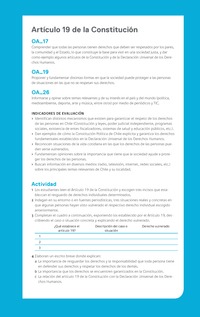 Ejemplo Evaluación Programas - OA17 - OA19 - OA26 - Artículo 19 de la Constitución