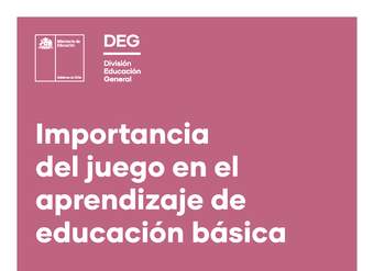 Importancia del juego en el aprendizaje de educación básica