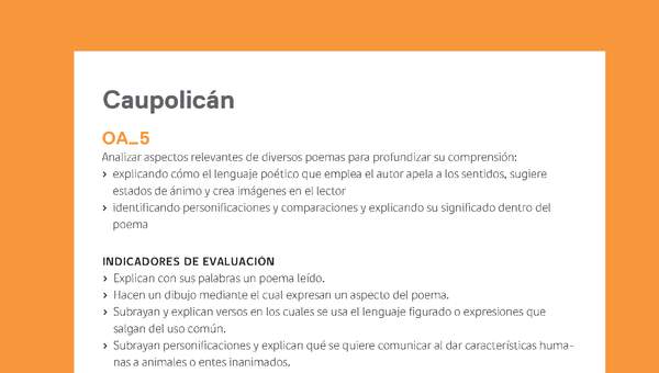 Ejemplo Evaluación Programas - OA05 - Caupolicán