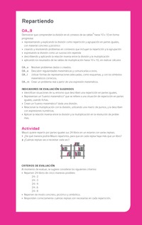 Evaluación Programas - MA03 OA09 - U2 - Repartiendo