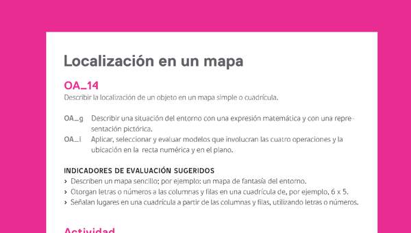 Evaluación Programas - MA03 OA14 - U4 - Localización en un mapa