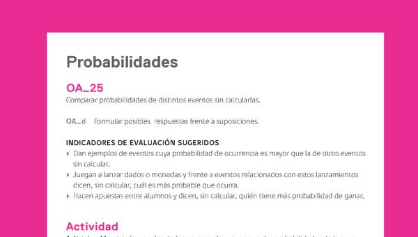 Evaluación Programas - MA05 OA25 - U4 - Probabilidades