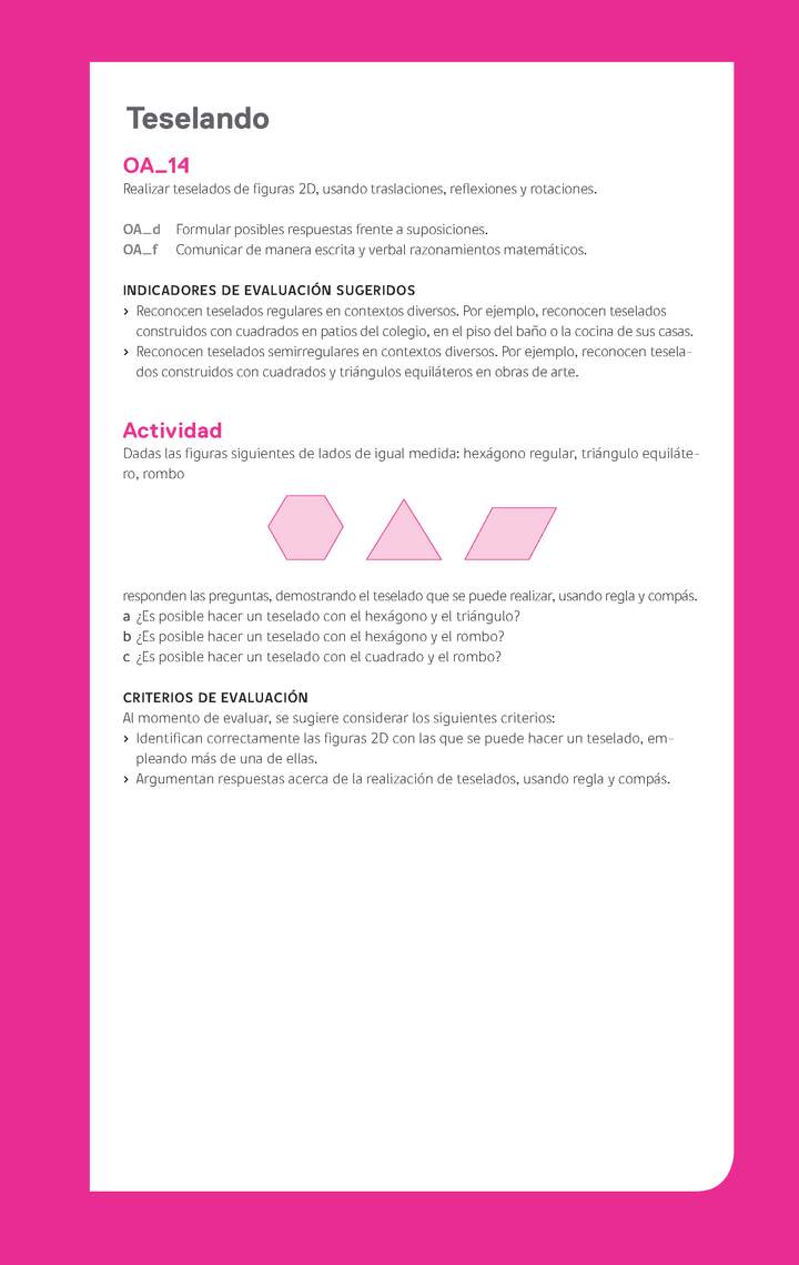 Evaluación Programas - MA06 OA14 - U3 - Teselando