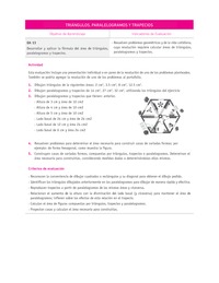 Evaluación Programas - MA07 OA13 - U3 - TRIÁNGULOS, PARALELOGRAMOS Y TRAPECIOS