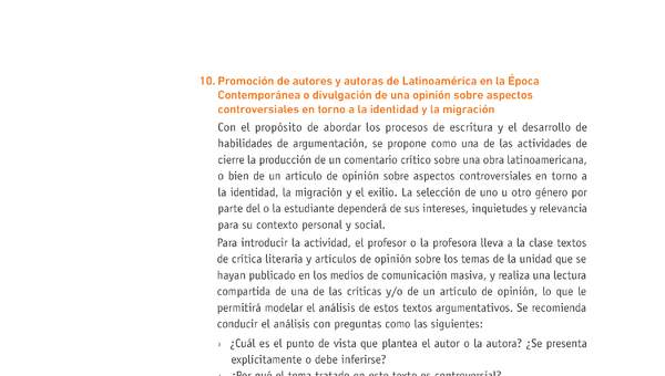 Evaluación Programas - LE2M OA14 - U1 - ESCRIBIENDO UN COMENTARIO CRÍTICO