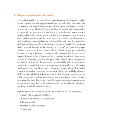 Evaluación Programas - LE2M OA20 - OA21 - U4 - DEBATE ENTORNO AL PODER Y LA AMBICIÓN