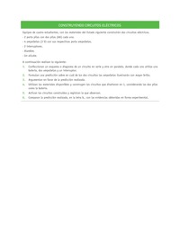 Evaluación Programas - CN08 OA10 - U3 - CONSTRUYENDO CIRCUITOS ELÉCTRICOS