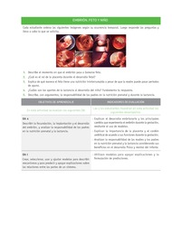 Evaluación Programas - CN2M - OA04 - U2 - EMBRIÓN, FETO Y NIÑO