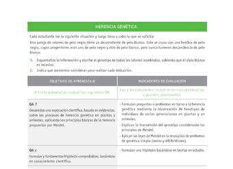 Evaluación Programas - CN2M - OA07 - U3 - HERENCIA GENÉTICA