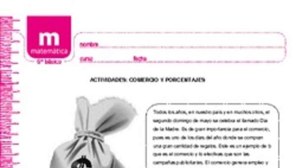 El comercio y los porcentajes