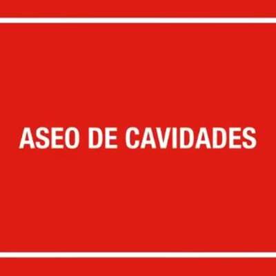 Aseo de cavidades