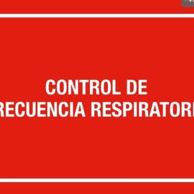 Control de frecuencia respiratoria