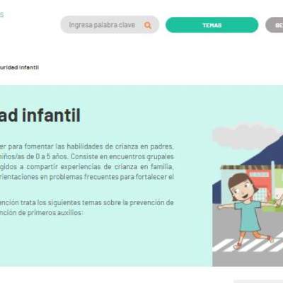 Chile crece contigo: Seguridad infantil