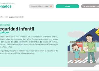 Chile crece contigo: Seguridad infantil