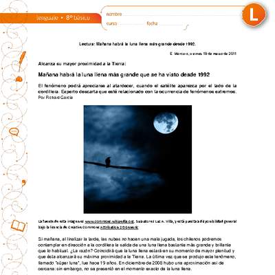 Mañana habrá la luna llena más grande que se ha visto desde 1992