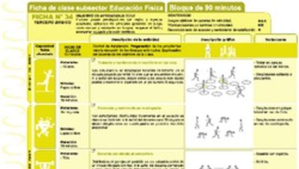 Juegos Predeportivos Ficha N° 34