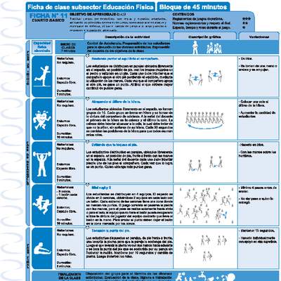 Juegos Predeportivos Ficha N° 11