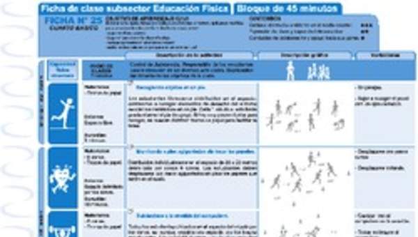 Ejercicio en entorno natural Ficha N° 25