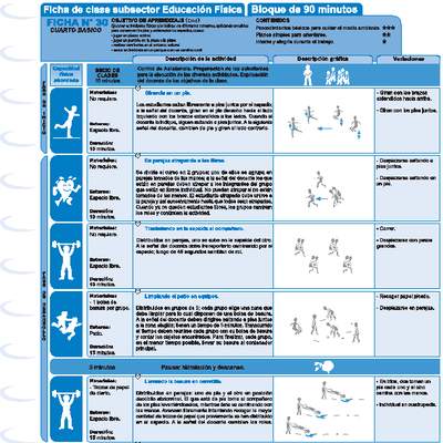 Ejercicio en entorno natural Ficha N° 30