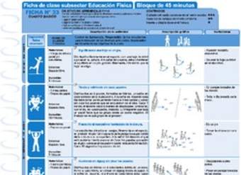 Ejercicio en entorno natural Ficha N° 33