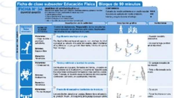 Ejercicio en entorno natural Ficha N° 34