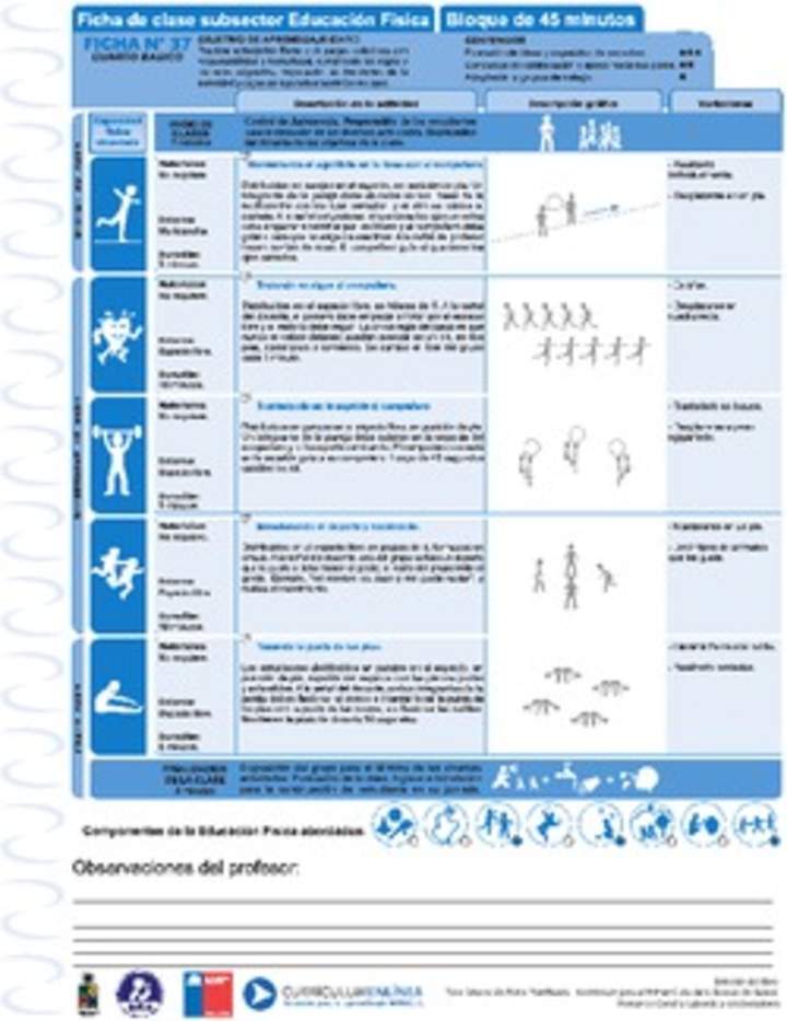 Trabajo en equipo Ficha N° 37