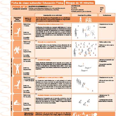 Juegos Predeportivos Ficha N° 31