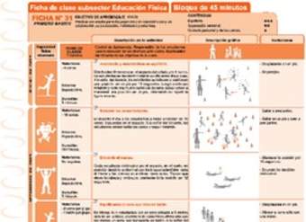 Juegos Predeportivos Ficha N° 31