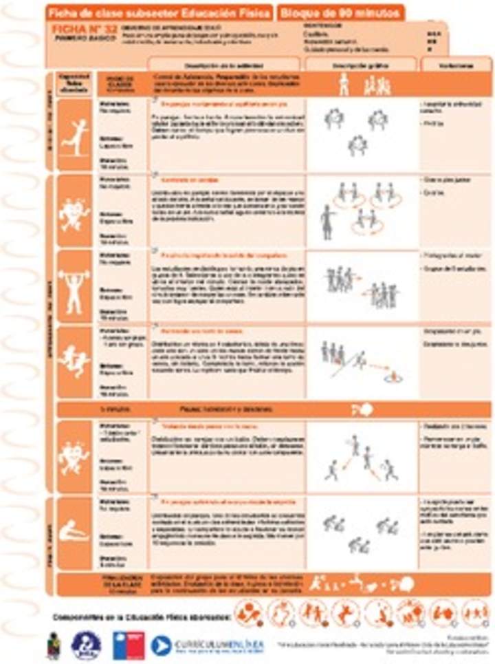 Juegos Predeportivos Ficha N° 32