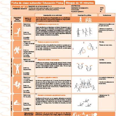 Juegos Predeportivos Ficha N° 33