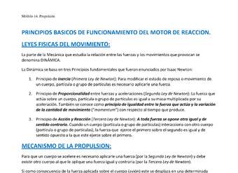 Modulo 14. Principios básicos de motor de reacción