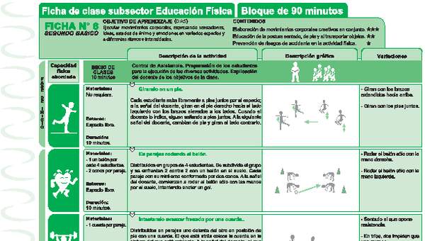 Expresión Corporal y Danza Ficha N° 08