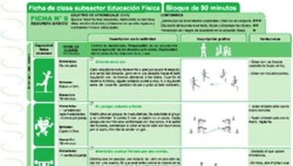 Expresión Corporal y Danza Ficha N° 08